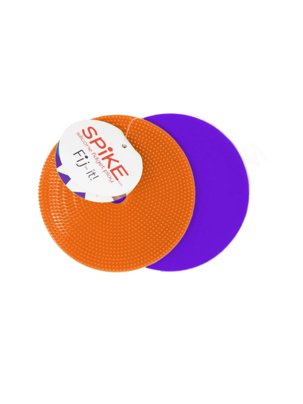Orange/ Periwinkle Spike Fij-It 2 Pack