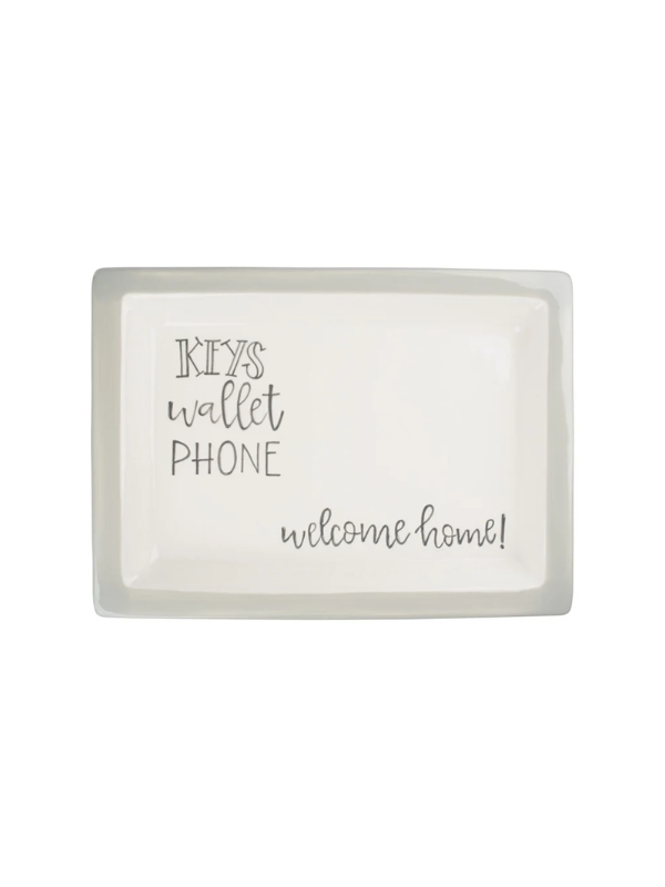 Keys, Wallet, Phone Trinket Tray