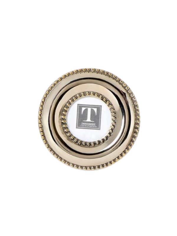 Silver Circle Bead Mini Frame