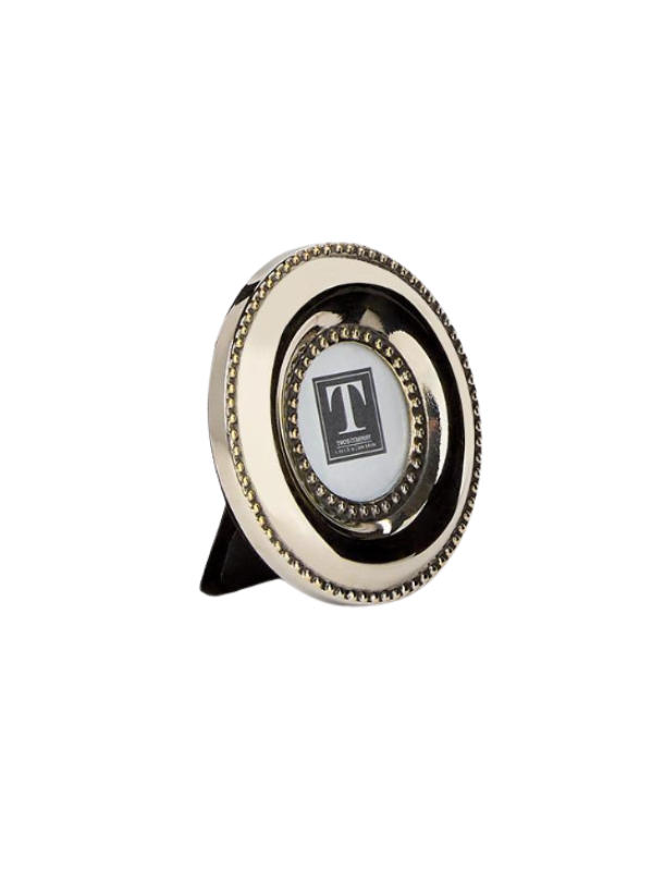 Silver Circle Bead Mini Frame