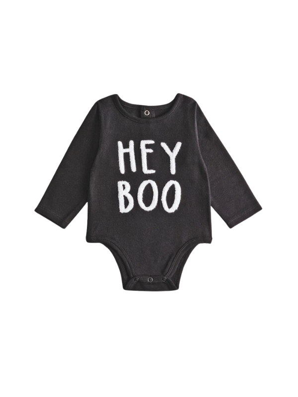 Hey Boo Crawler Boucle in Black