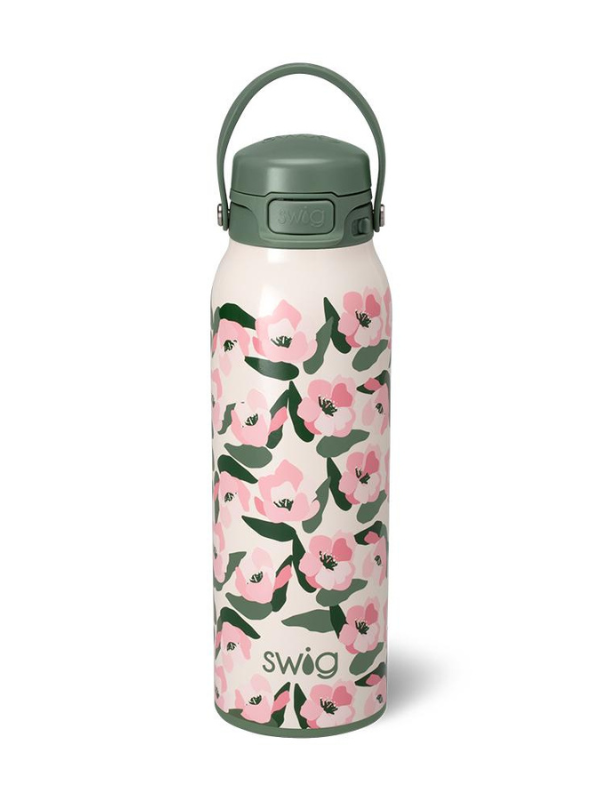 Sweat Pea EZ Fill 32oz Bottle by Swig