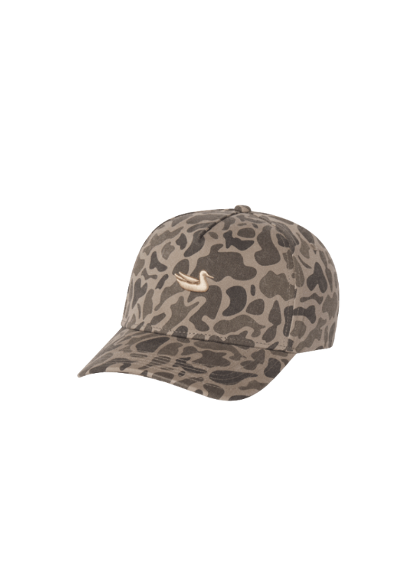 Midland Vintage Camo Hat- in Stone Brown