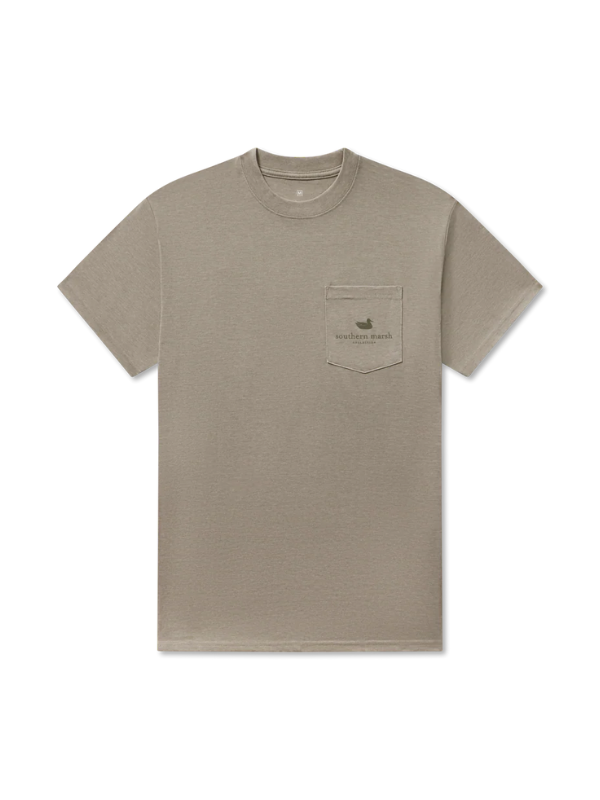 SEAWASH™ Tee - Mallard Sighting in Burnt Taupe