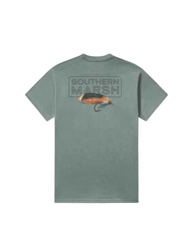 SEAWASH Tee - Mallard Headwaters in Burnt Sage