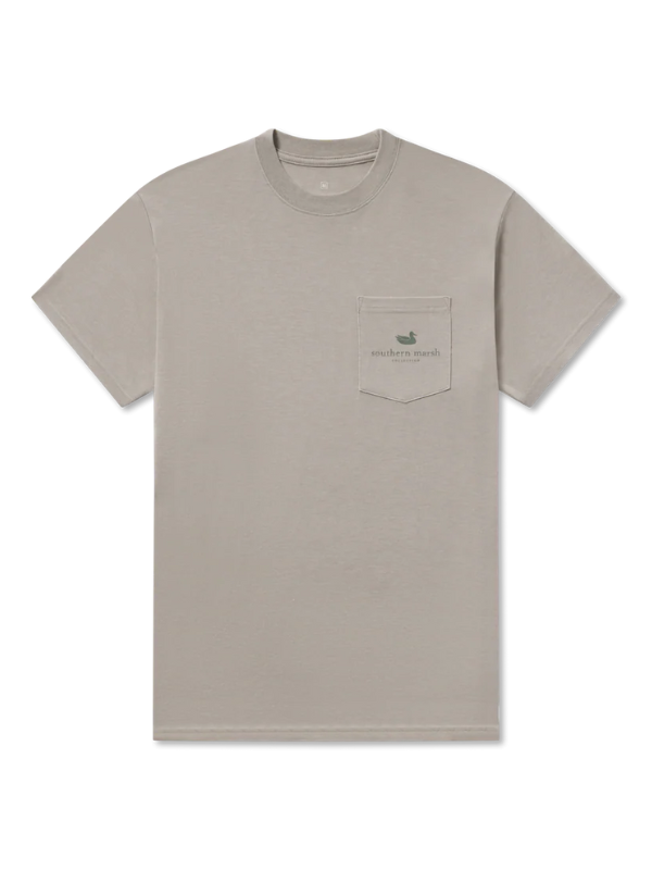 SEAWASH Tee -Field Sketches in Light Gray