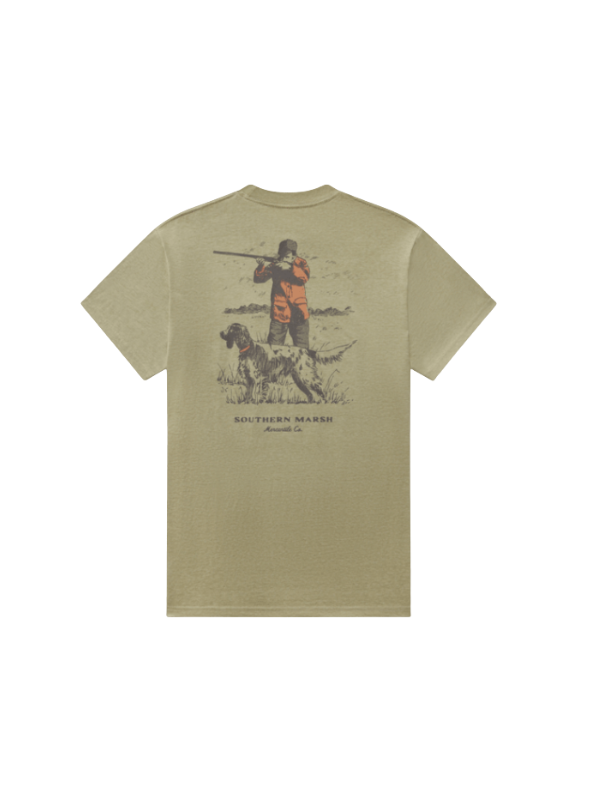 SEAWASH Tee -Undaunting Focus in Brigade Olive