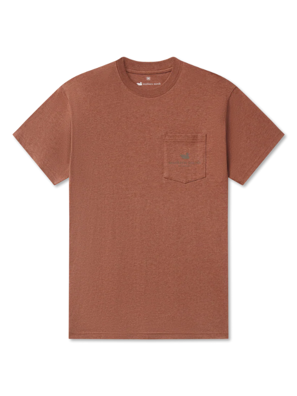 Inflight Camo TeeTee - in Washed Walnut