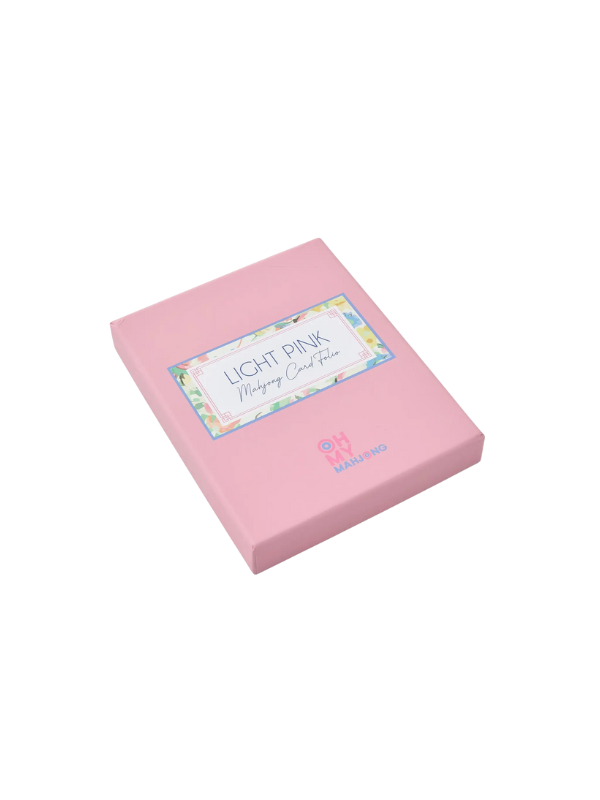 Light Pink Mahjong Card Folio