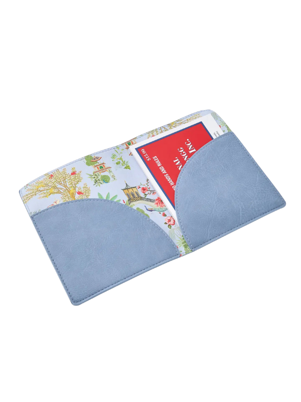 Periwinkle Mahjong Card Folio