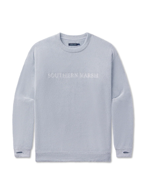 Sunday Morning Sweater in Mist Blue By Southern Marsh