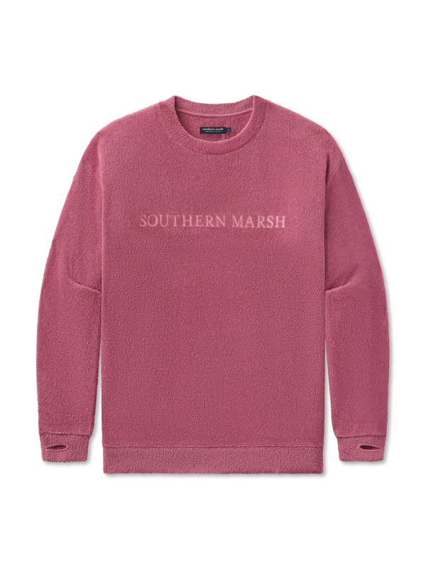 Sunday Morning Sweater in Mulberry By Southern Marsh