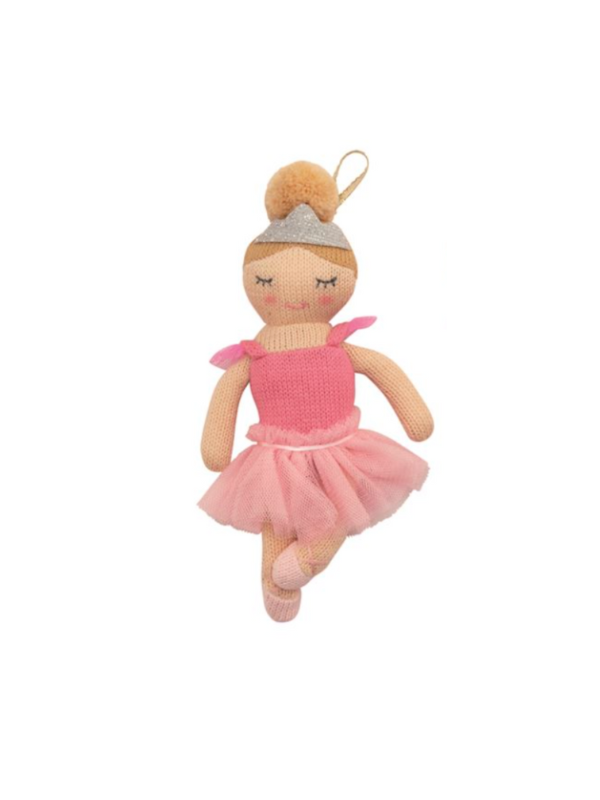Plush Ballerina Ornament