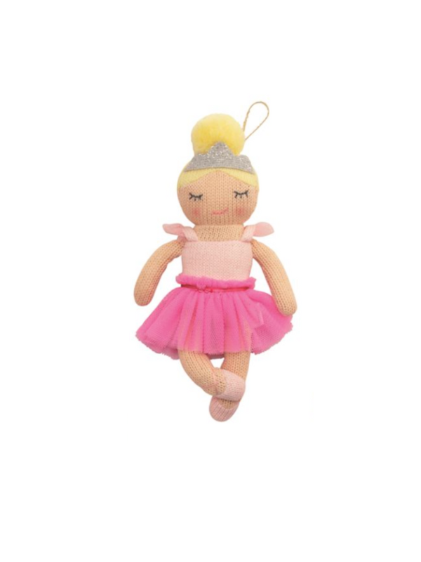 Plush Ballerina Ornament