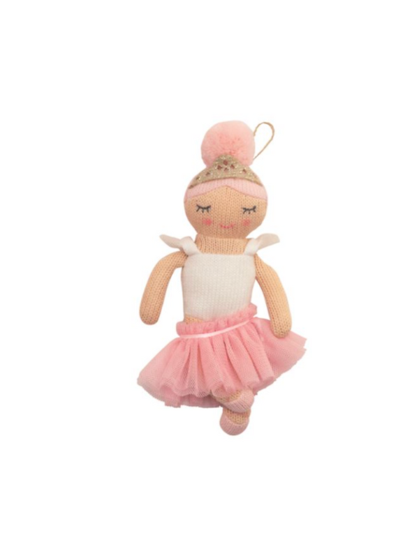 Plush Ballerina Ornament