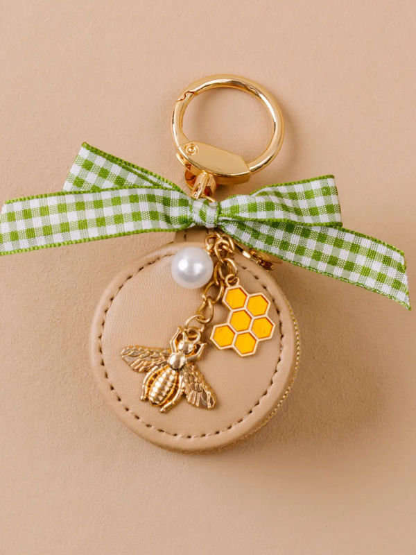 Travel Jewelry Case Bag Charm-Hey Honey