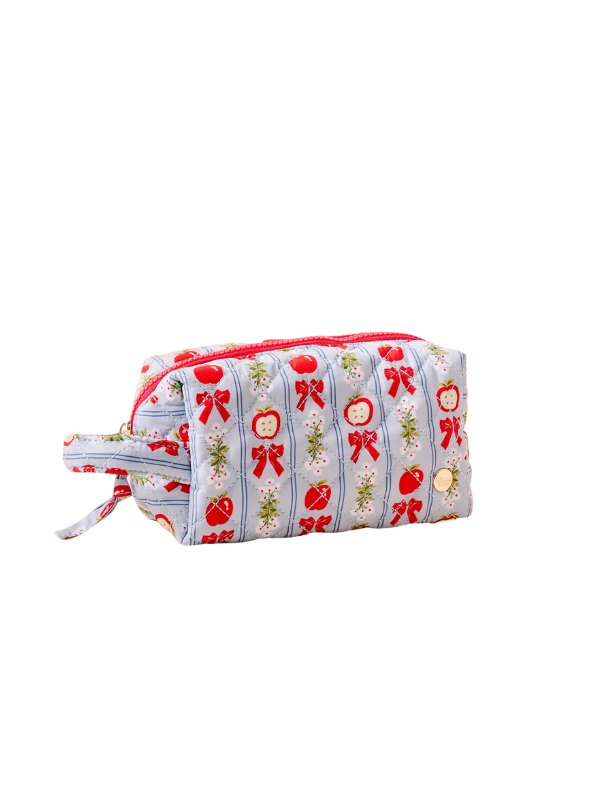 Essentials Quilted Cosmetic Pouch-Oh So Orchard
