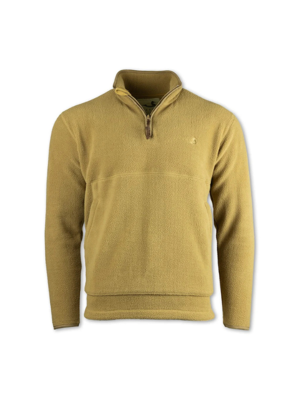 Croatan Fleece Pullover in Tan