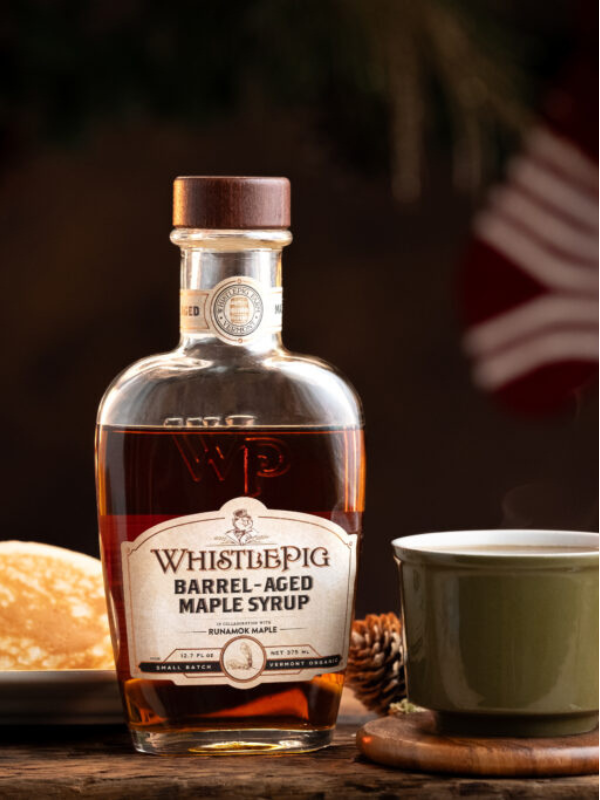 WhistlePig® Rye Whiskey Barrel-aged Maple Syrup By Runamok