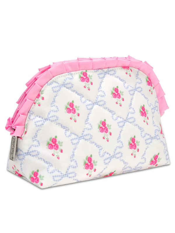 Ditsy Oval Cosmetic Bag