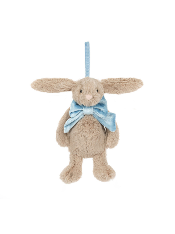 Bashful Beige Bunny Decoration