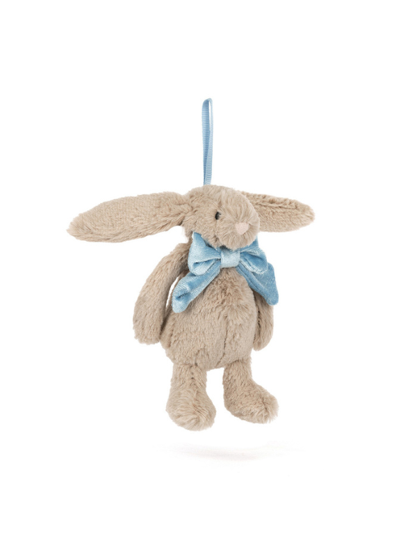 Bashful Beige Bunny Decoration