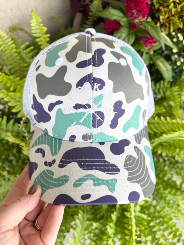 OG White Old School Camo