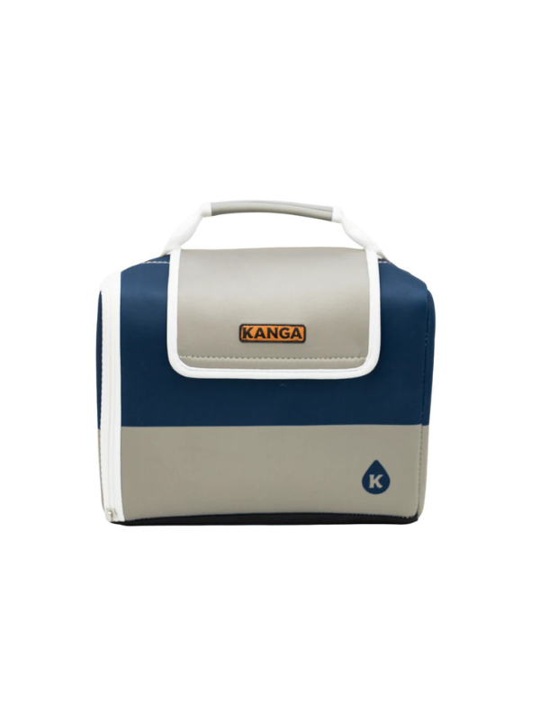 Gray & Navy Neptune 12-Pack Kase Mate Cooler By Kanga
