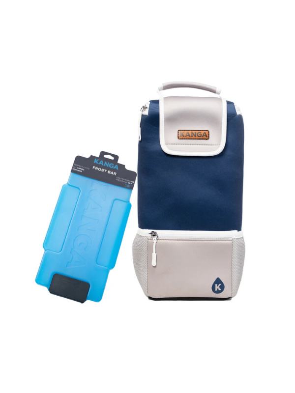 Gray & Navy Neptune Hideaway Cooler By Kanga