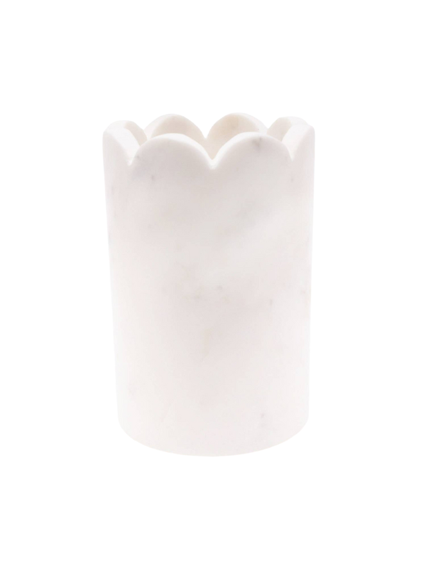 Scalloped Marble Wine Chiller