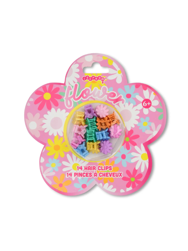 Flower Power Hair Clips