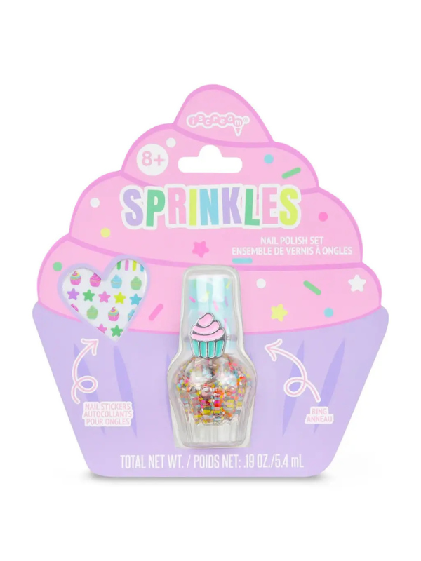 Sprinkles Nail Polish & Ring Set