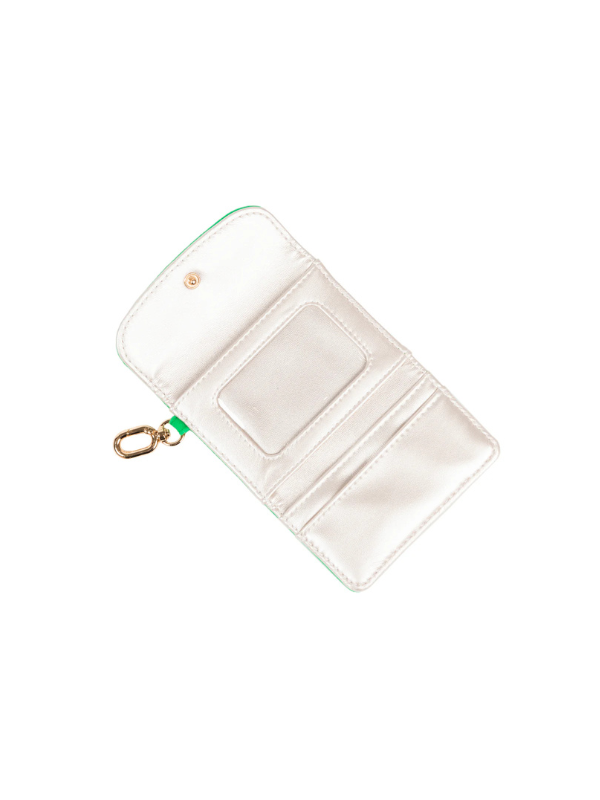 Green Velvet Street Cred Card Holder By Scout