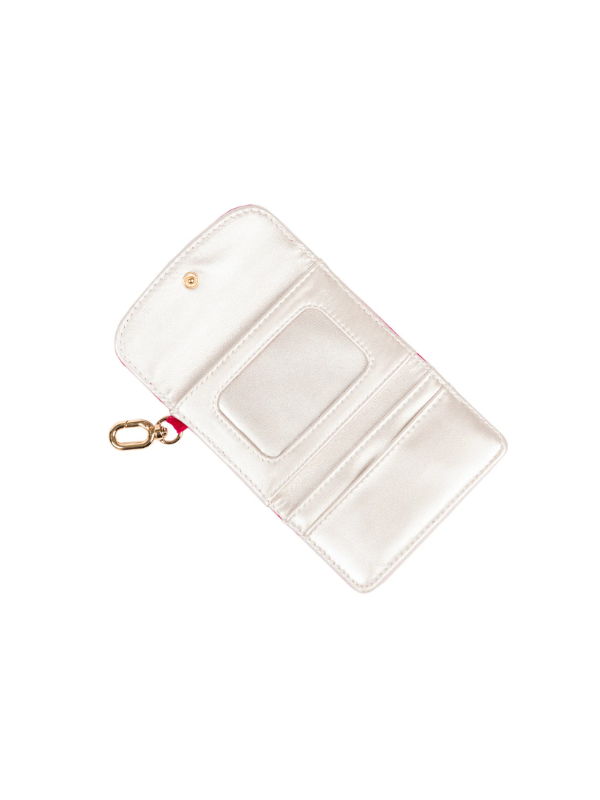 Pink Velvet Street Cred Card Holder By Scout