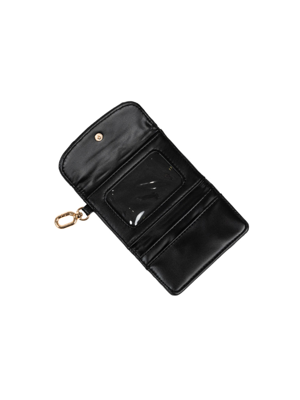 Black Quilted Street Cred Card Holder By Scout