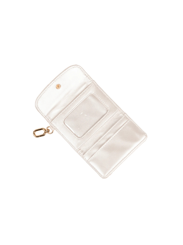 Champagne Quilted Street Cred Card Holder By Scout