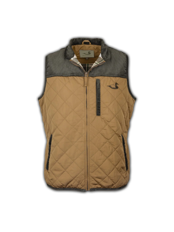 Men's South Creek Quilted Vest By Dixie Decoy