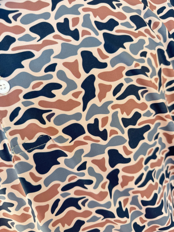 The Dustin Camo Polo