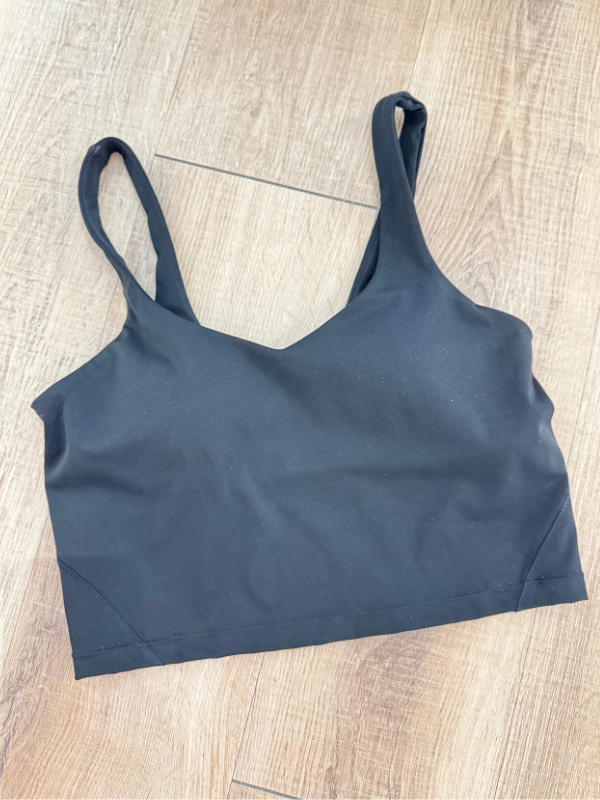 Sports Bra In Black By Meripex