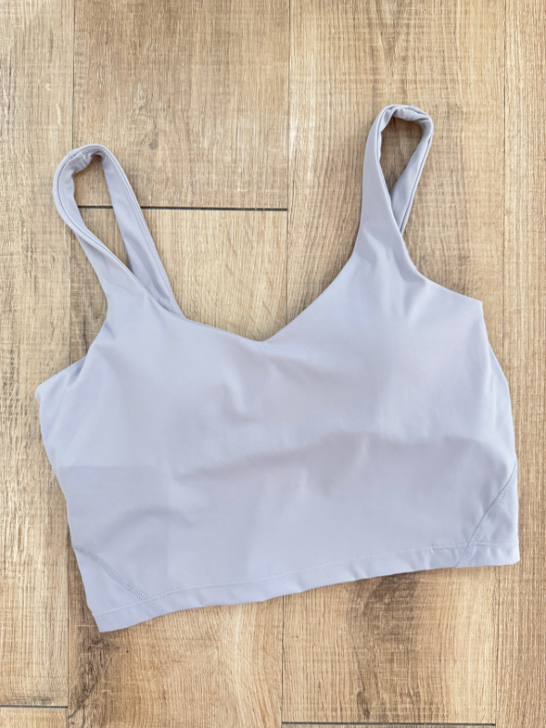 Sports Bra In Light Gray By Meripex