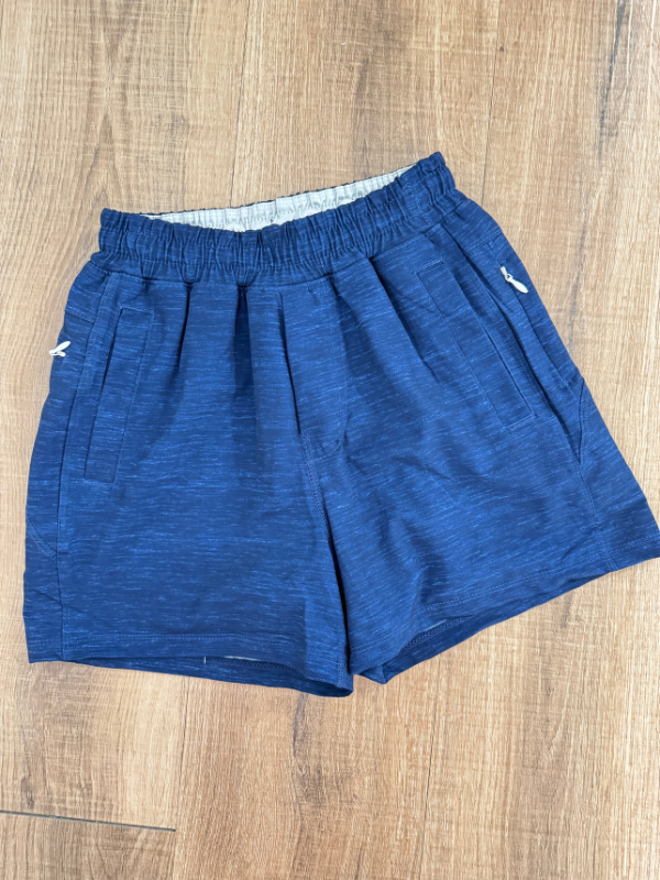 YOUTH Sports Shorts in Blue Heather