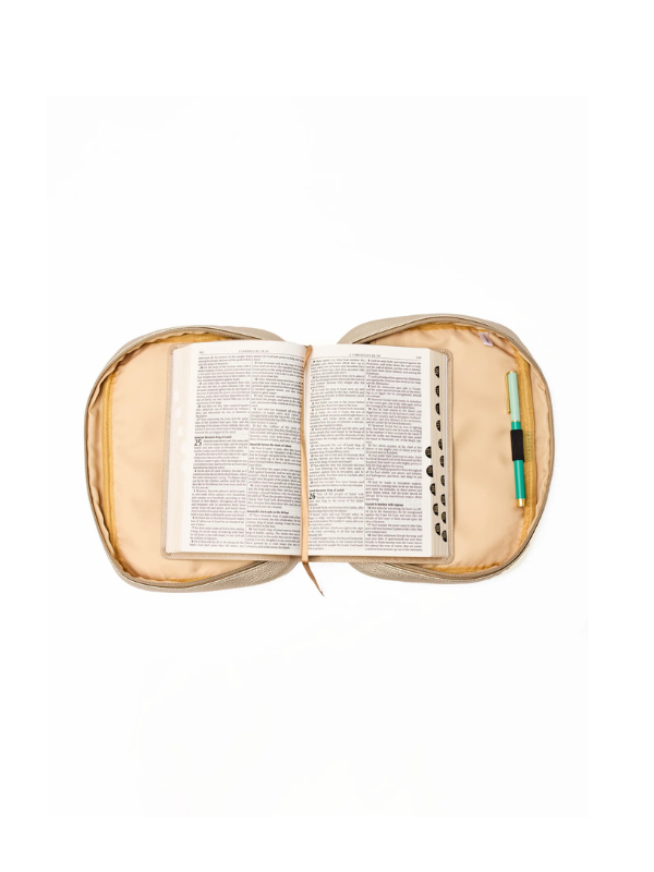 Bible Cover in Champagne