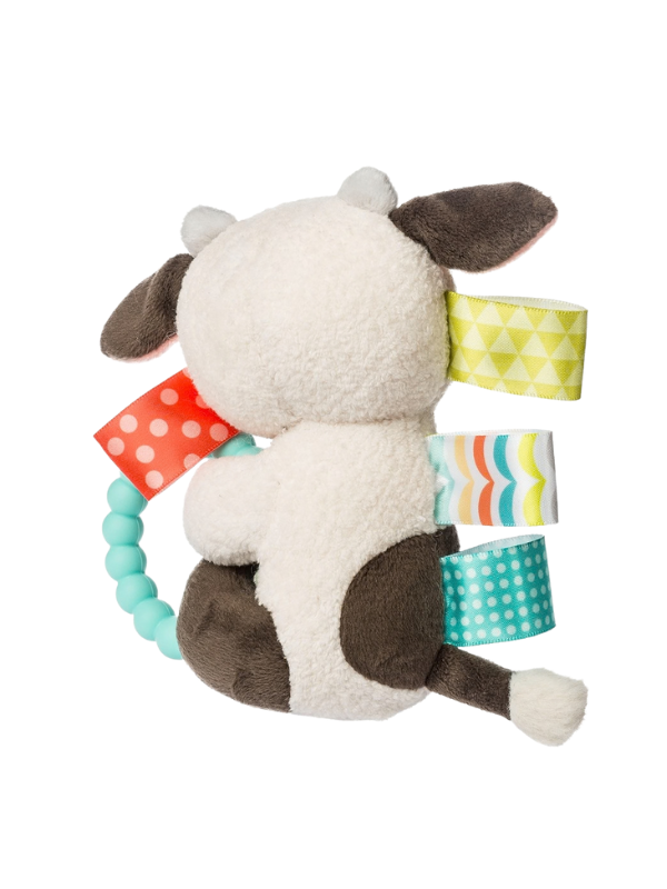Taggies Buttercup Cow Teether Rattle