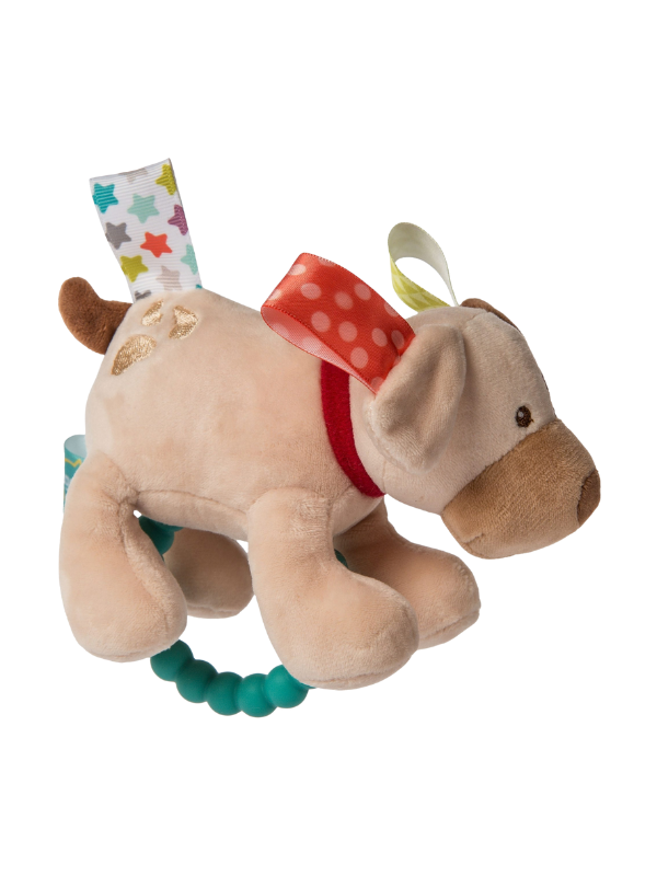 Taggies Buddy Dog Teether Rattle