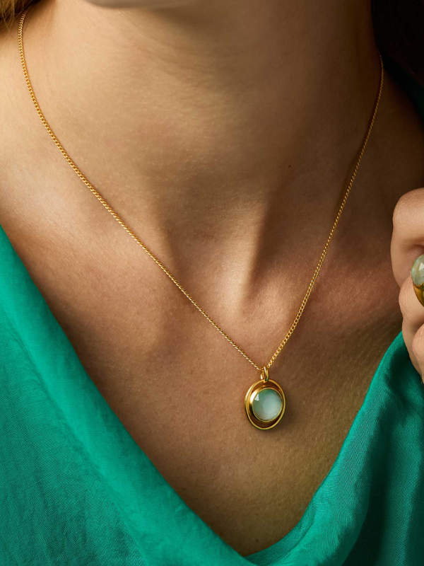 Laguna Solitaire Necklace by Julie Vos