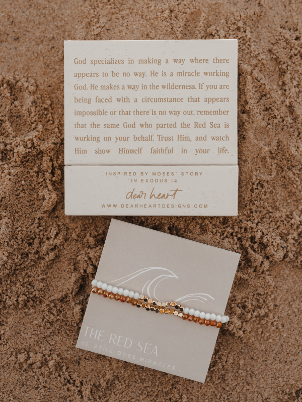 The Red Sea Beaded Bracelet Set