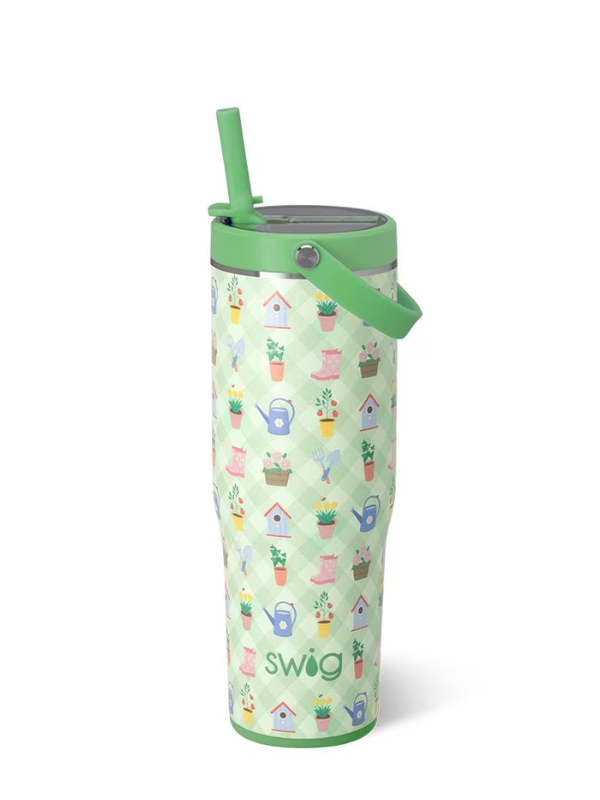 Green Thumb Leakproof To-Go 30oz Tumbler by Swig Life