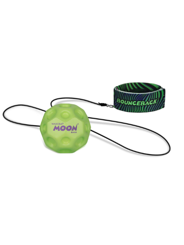 Waboba Bounceback Moon Ball on a Leash