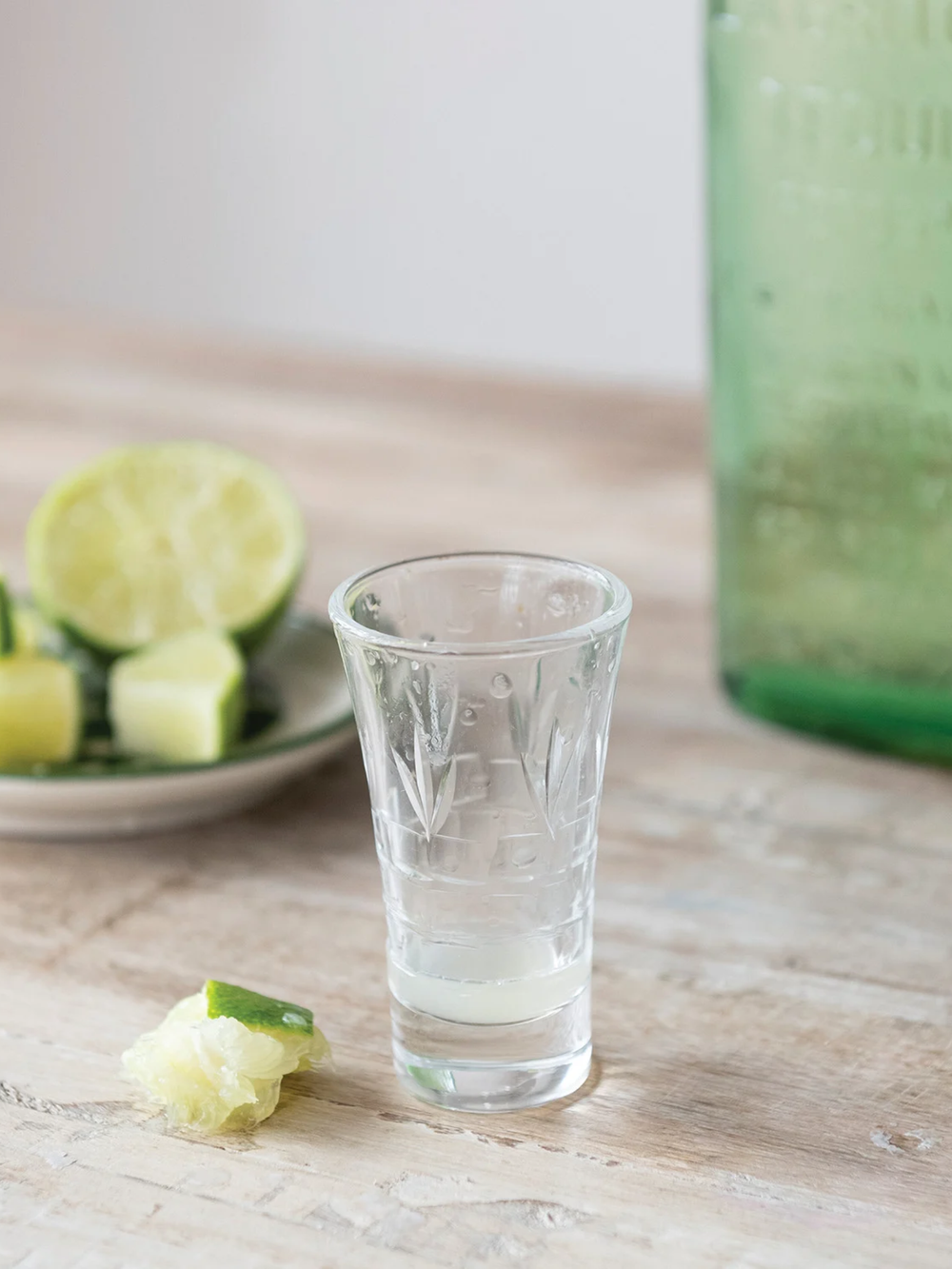 Etched Shot Glass