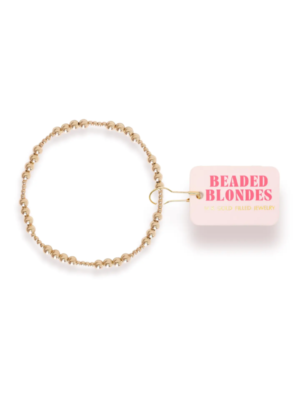 Extended Scottie Bracelet in Gold